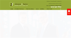 Desktop Screenshot of johnsontaylorlaw.com